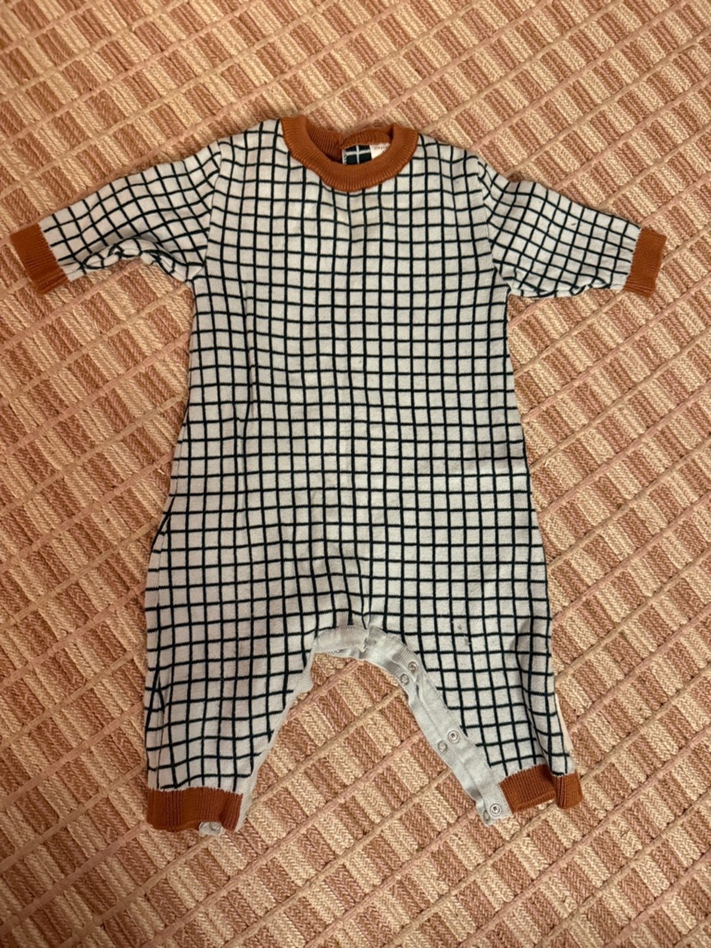 Tiny Cottons knit onesie 3-6mo